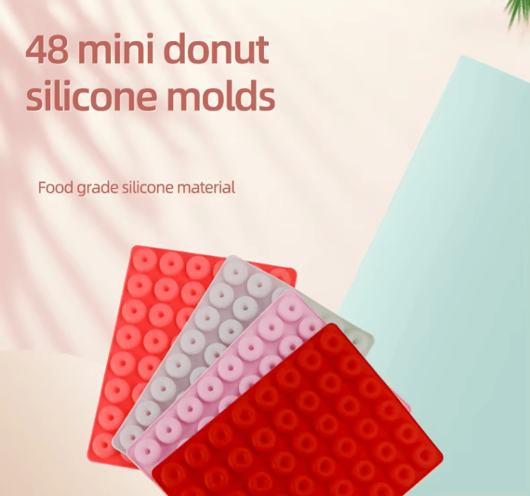 48_Mini Donut Gummy Silicon Mold
