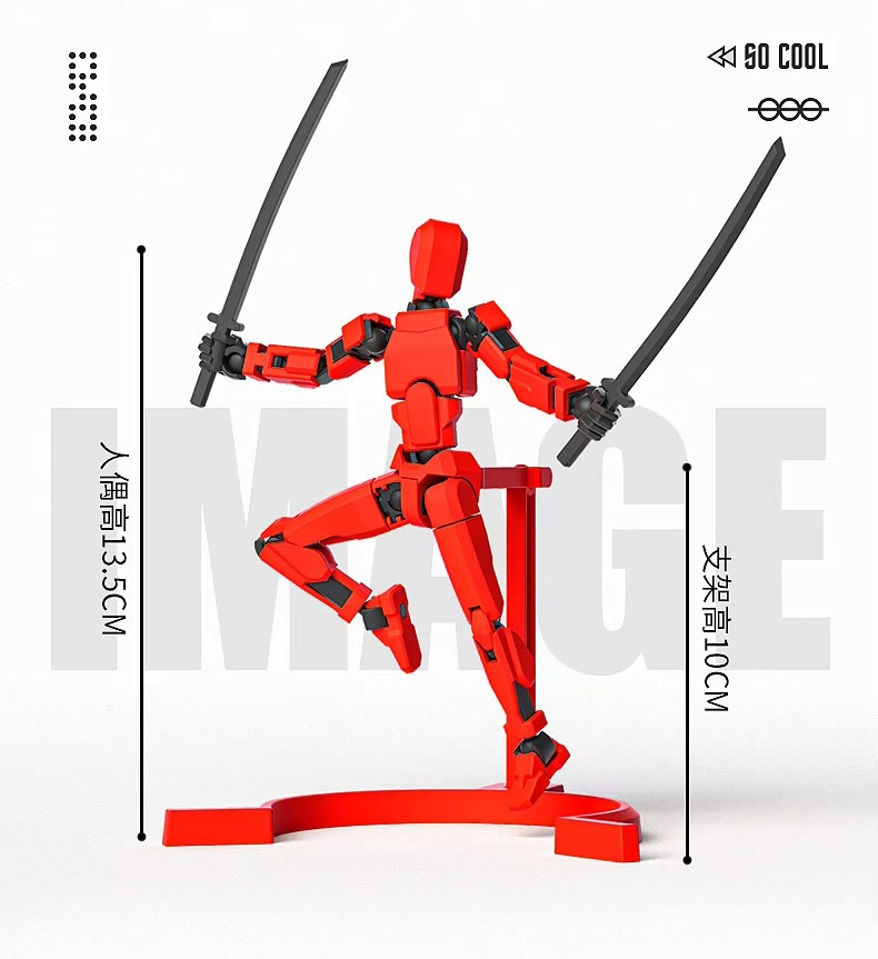 DIY 13 6th Gen Non Magnetic Dummy Action Figure