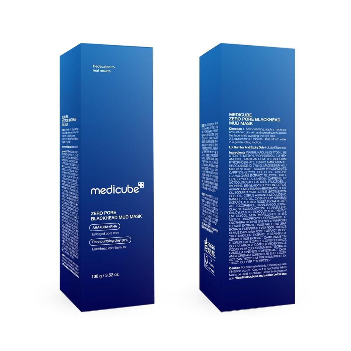MEDICUBE Zero Pore Blackhead Mud Mask